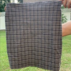 Plaid skirt